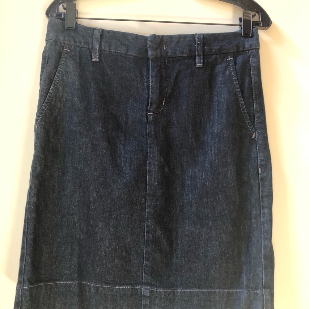 EDDIE BAUER Women’s 6R Blue Jean/ Denim Skirt - Picture 10 of 15